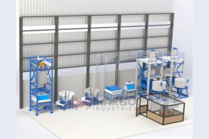 Automatic batch weighing system equipment used for precise industrial batching