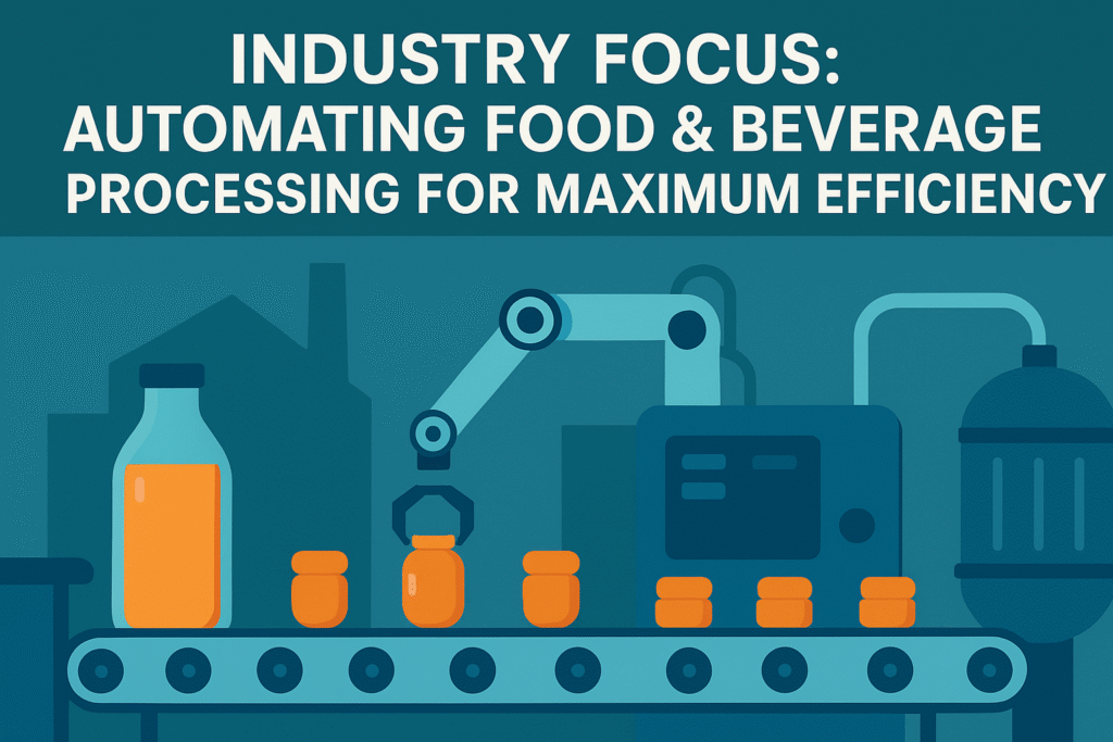 Automating Food & Beverage Processing for Maximum Efficiency