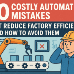 10 Costly Automation Mistakes That Reduce Factory Efficiency – And How to Avoid Them