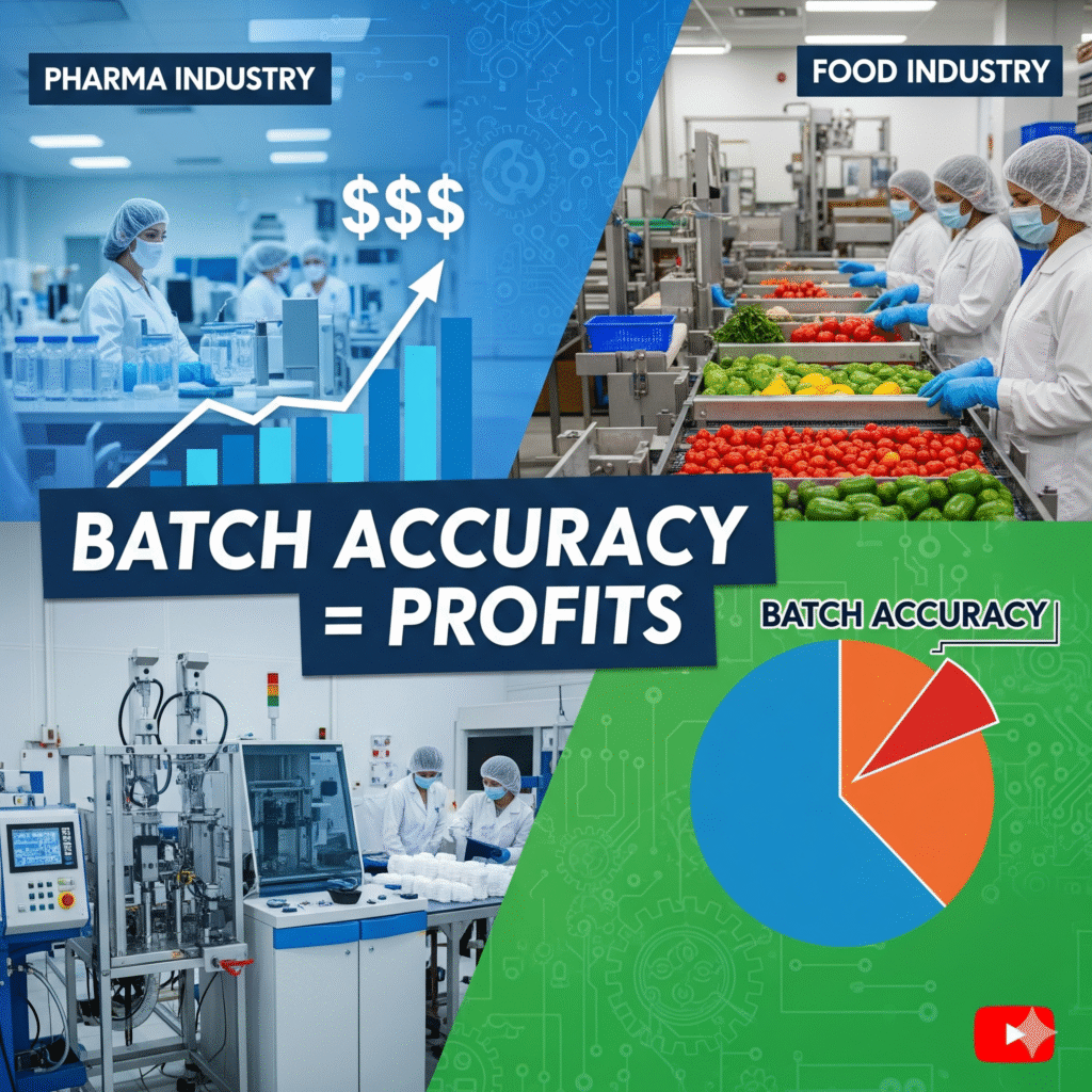 Why Batch Accuracy = Higher Profits in Pharma and Food Industries: An In-Depth Comprehensive Guide