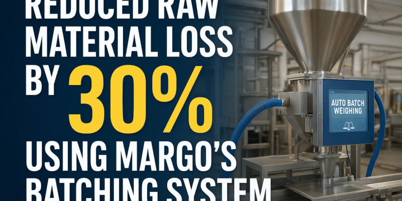 Reduced Raw Material Loss by 30% Using Margo’s Batching System