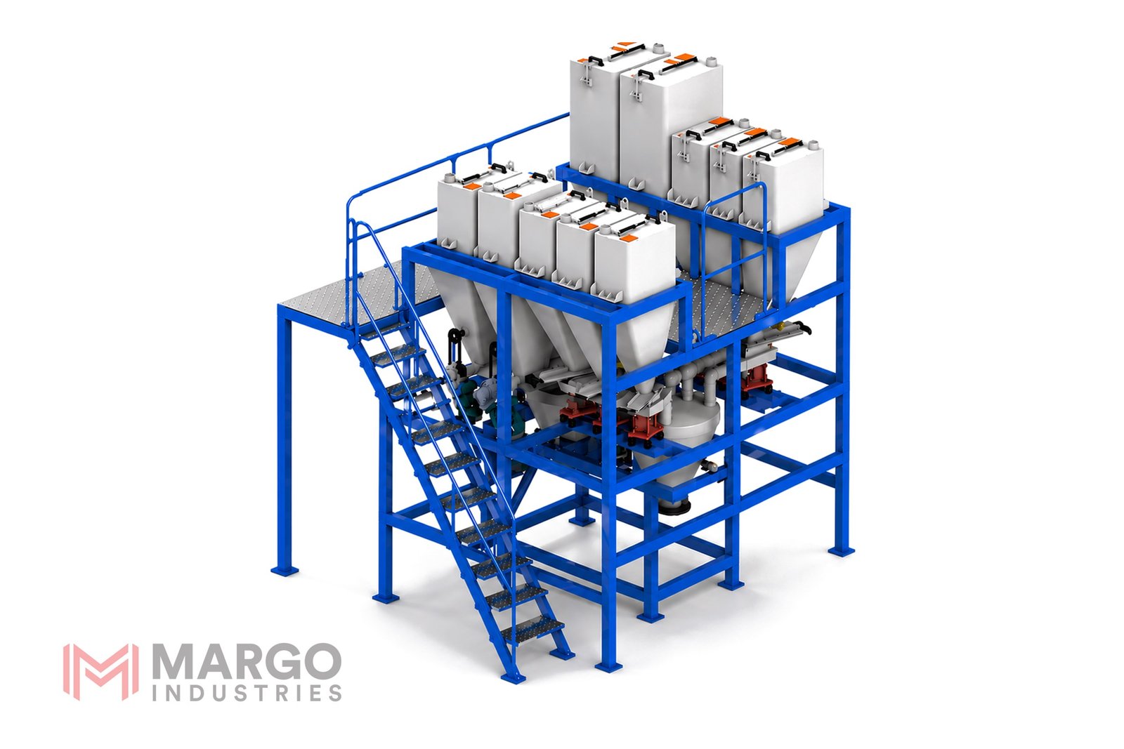 Recipe Making System - Minor Components Auto Weighing System by Margo Industries